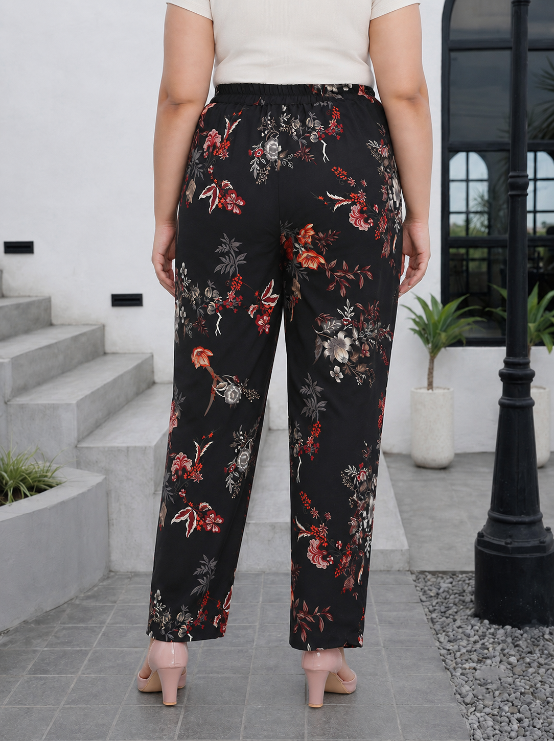 Plus Size Black Pant