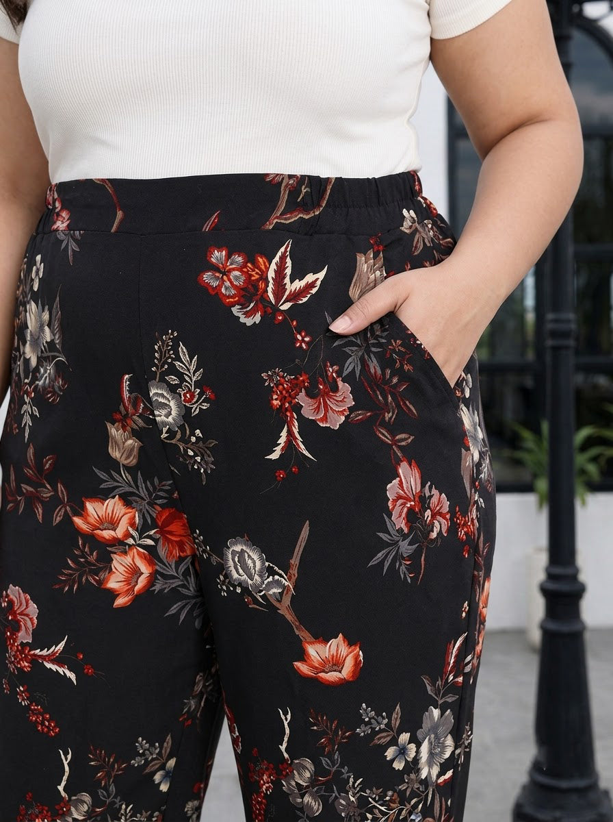 Plus Size Black Pant