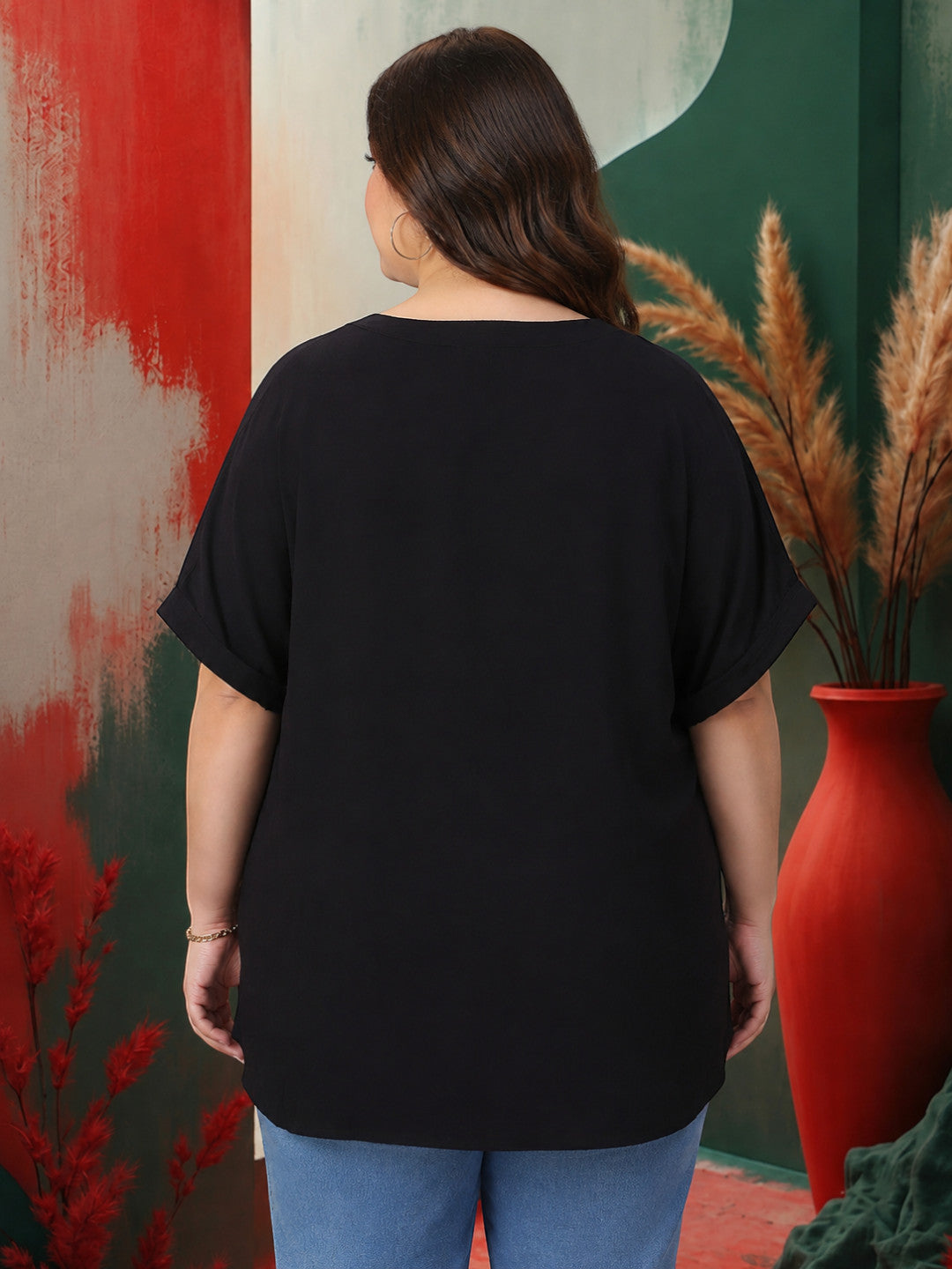 Women Plus Size Top