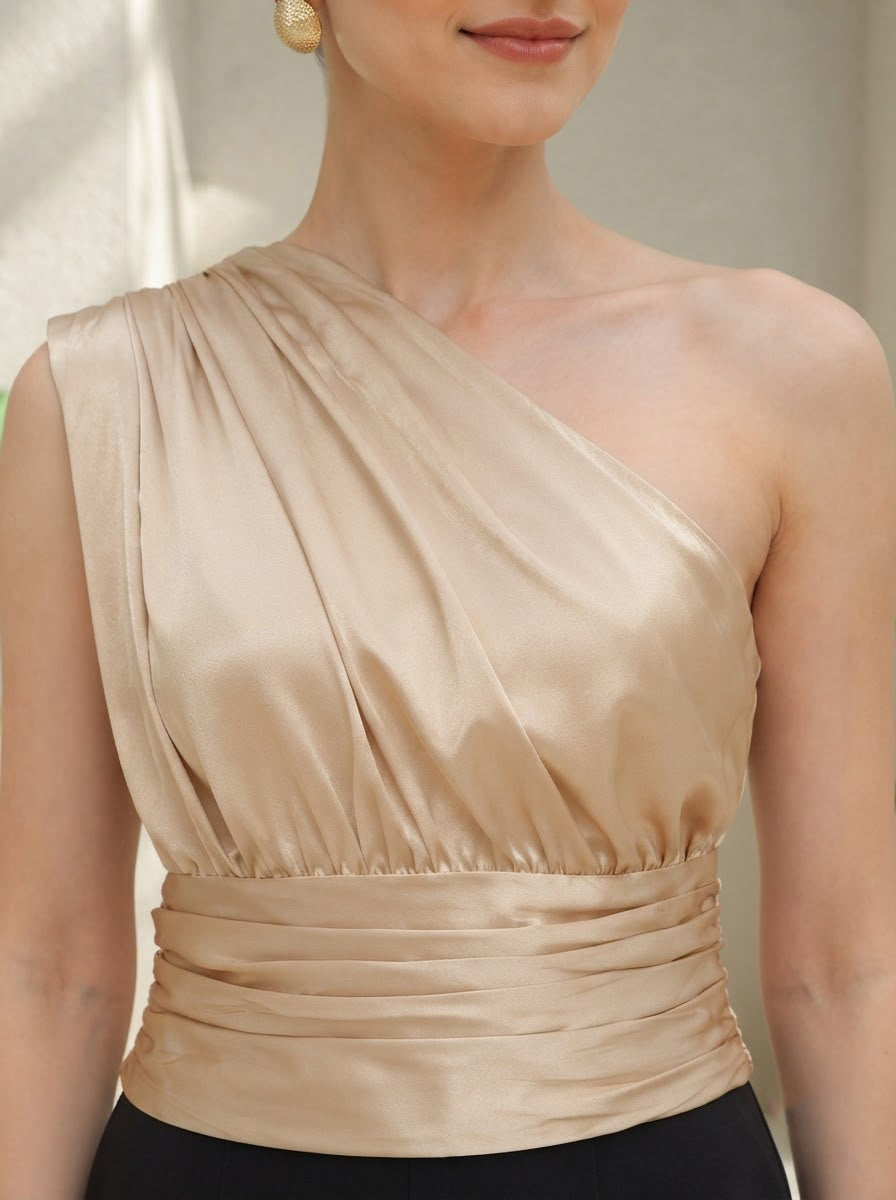 Women Beige Top