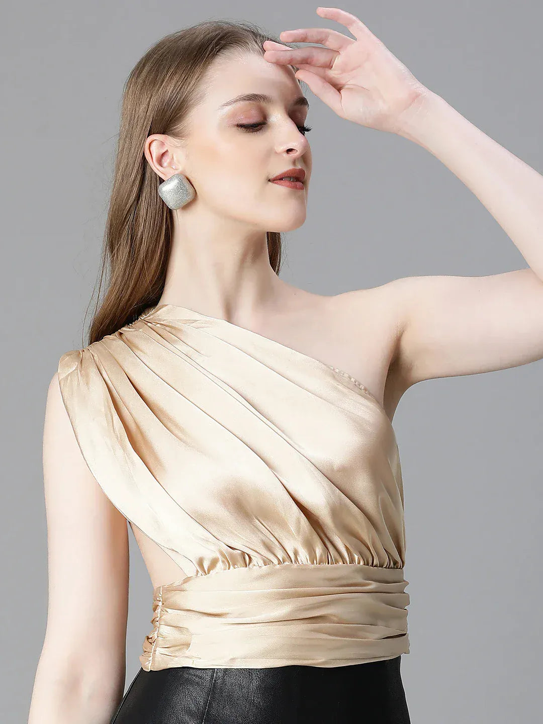 Women Beige Top