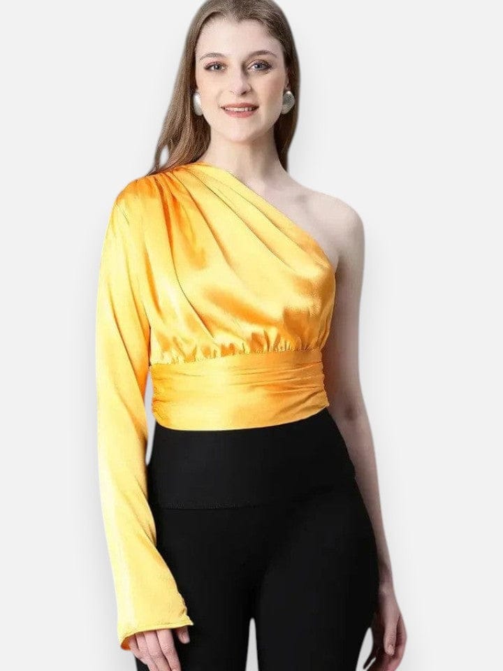 Women's Yellow Top