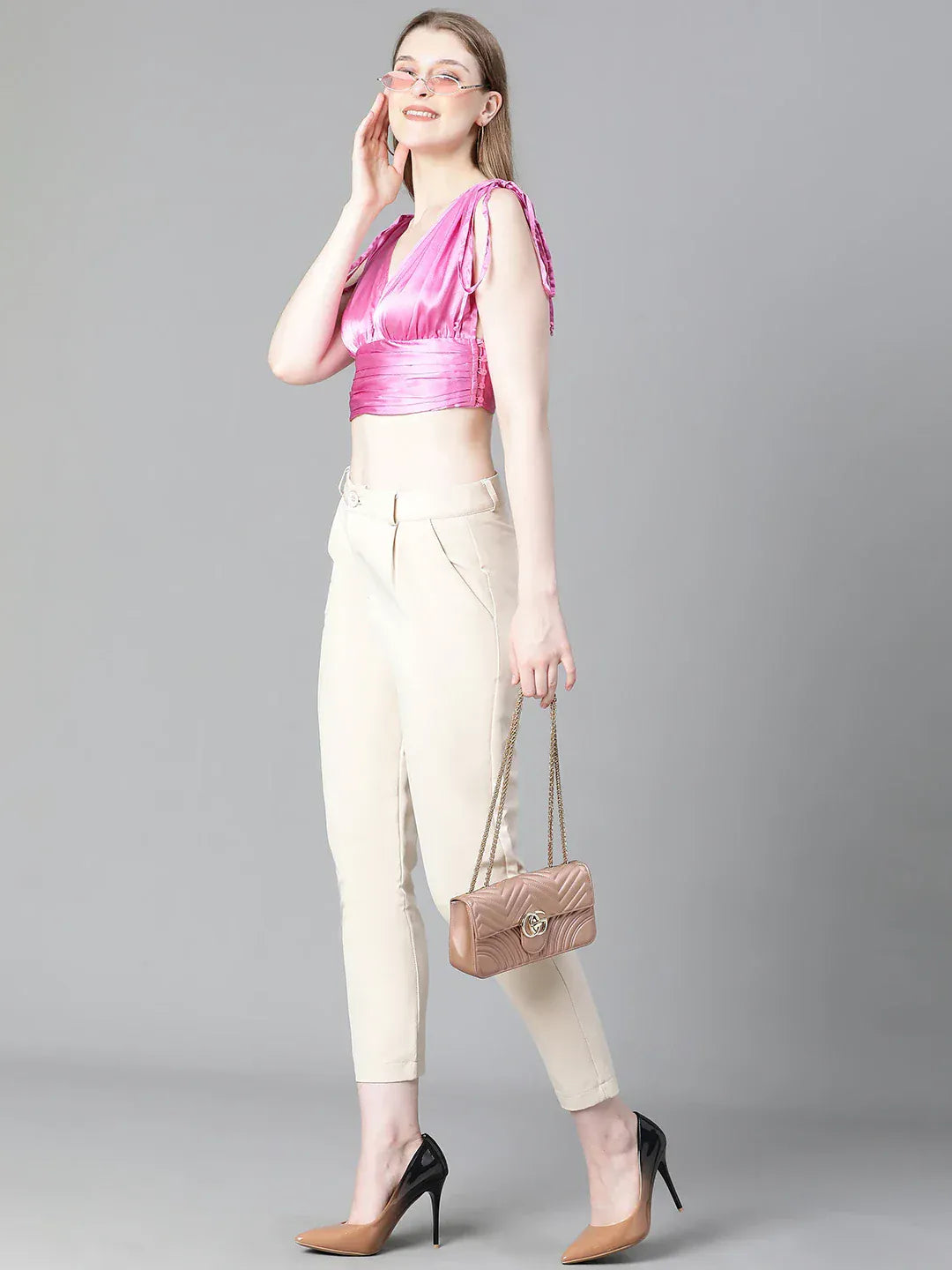 Women Pink Top