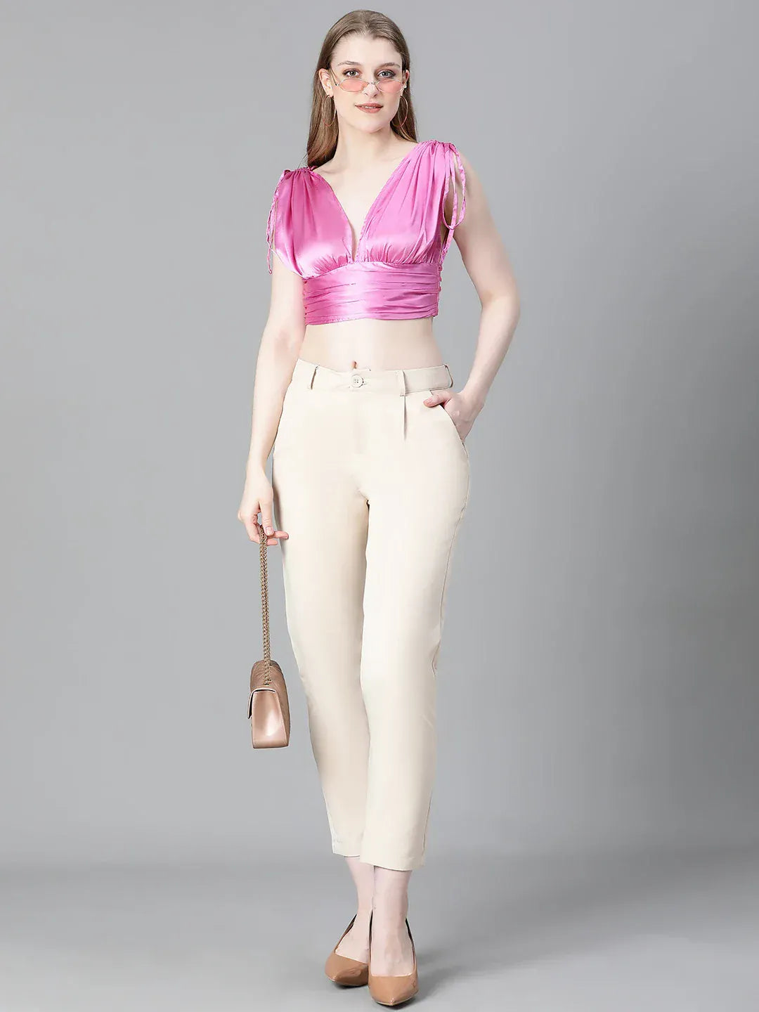 Women Pink Top