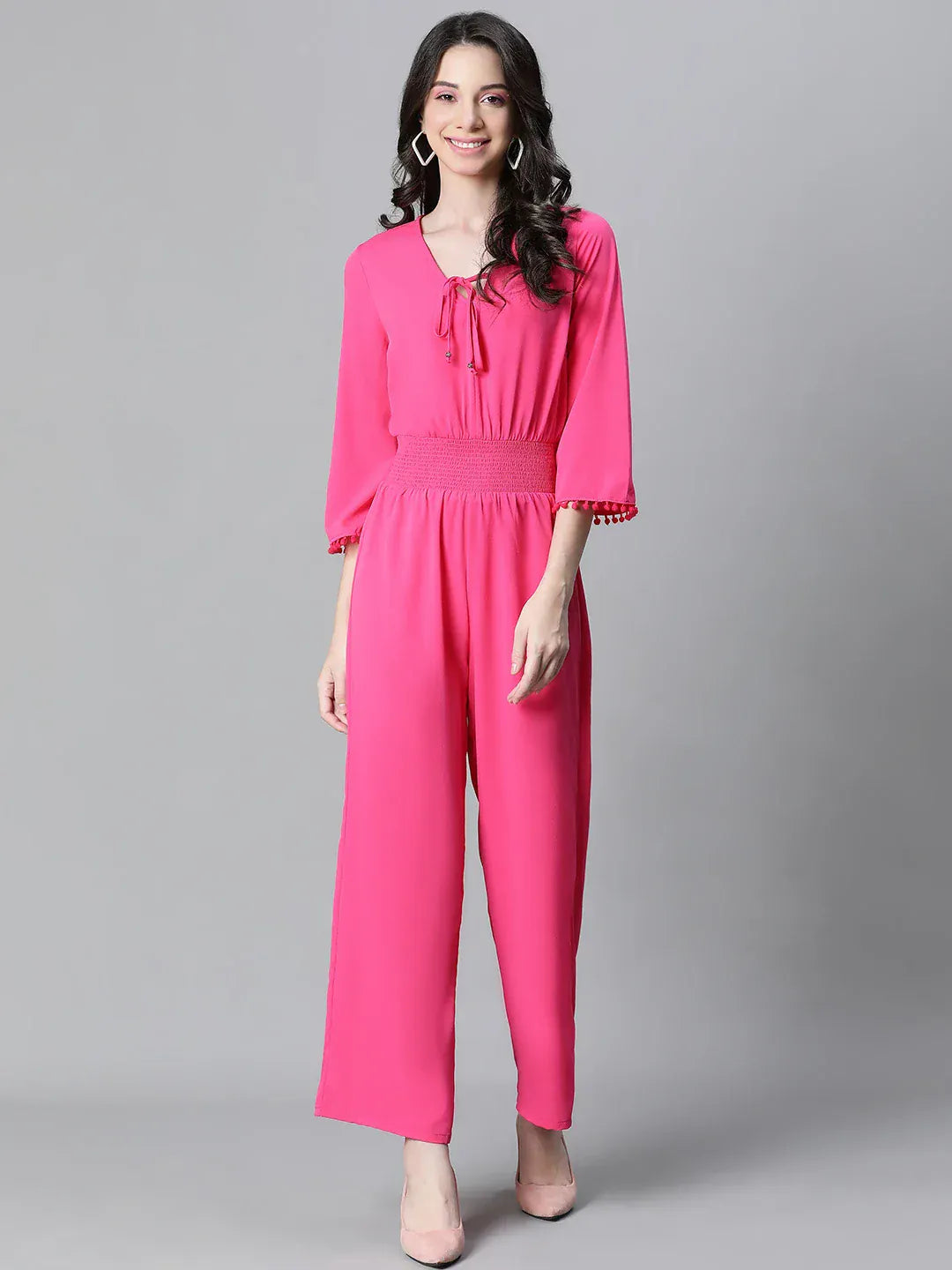 Women Fuchsia Playsuit