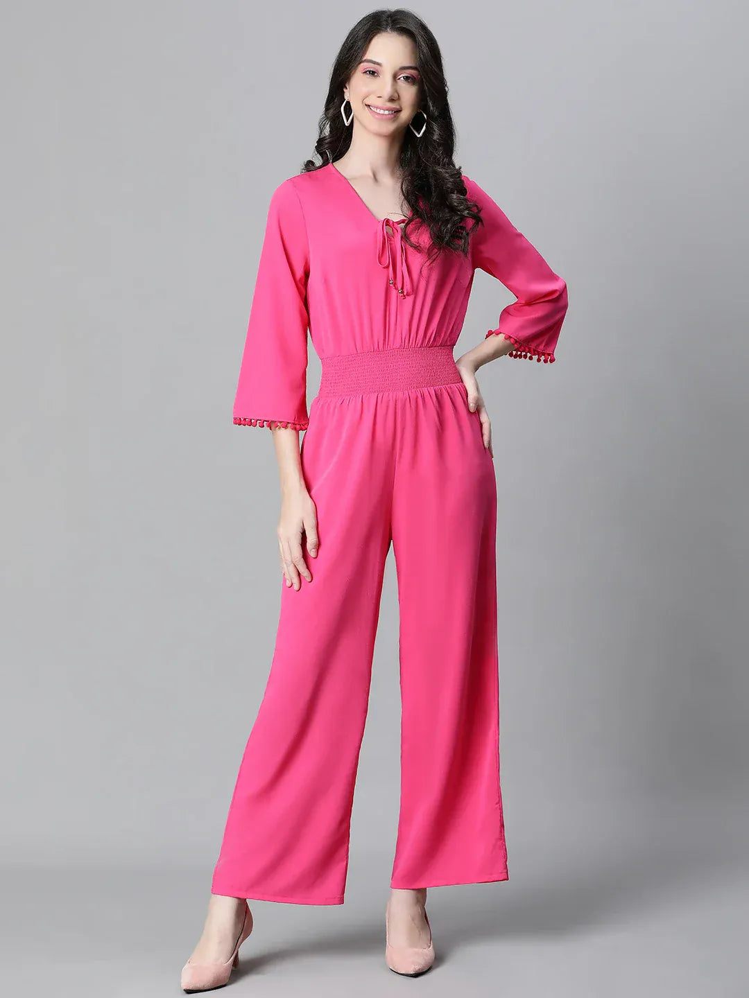 Women Fuchsia Playsuit
