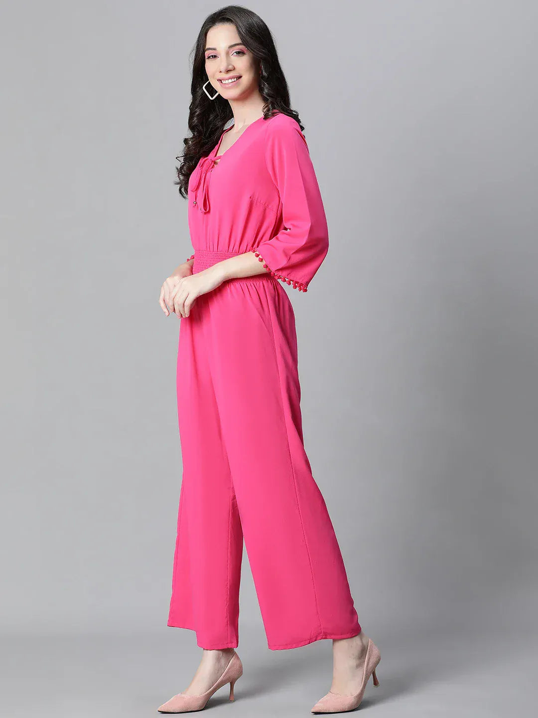 Women Fuchsia Playsuit