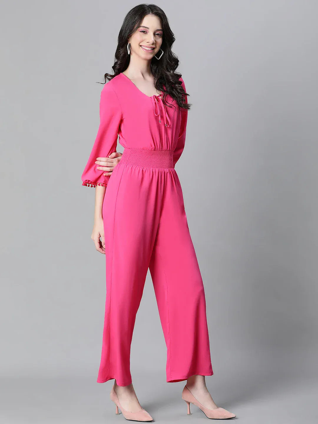 Women Fuchsia Playsuit