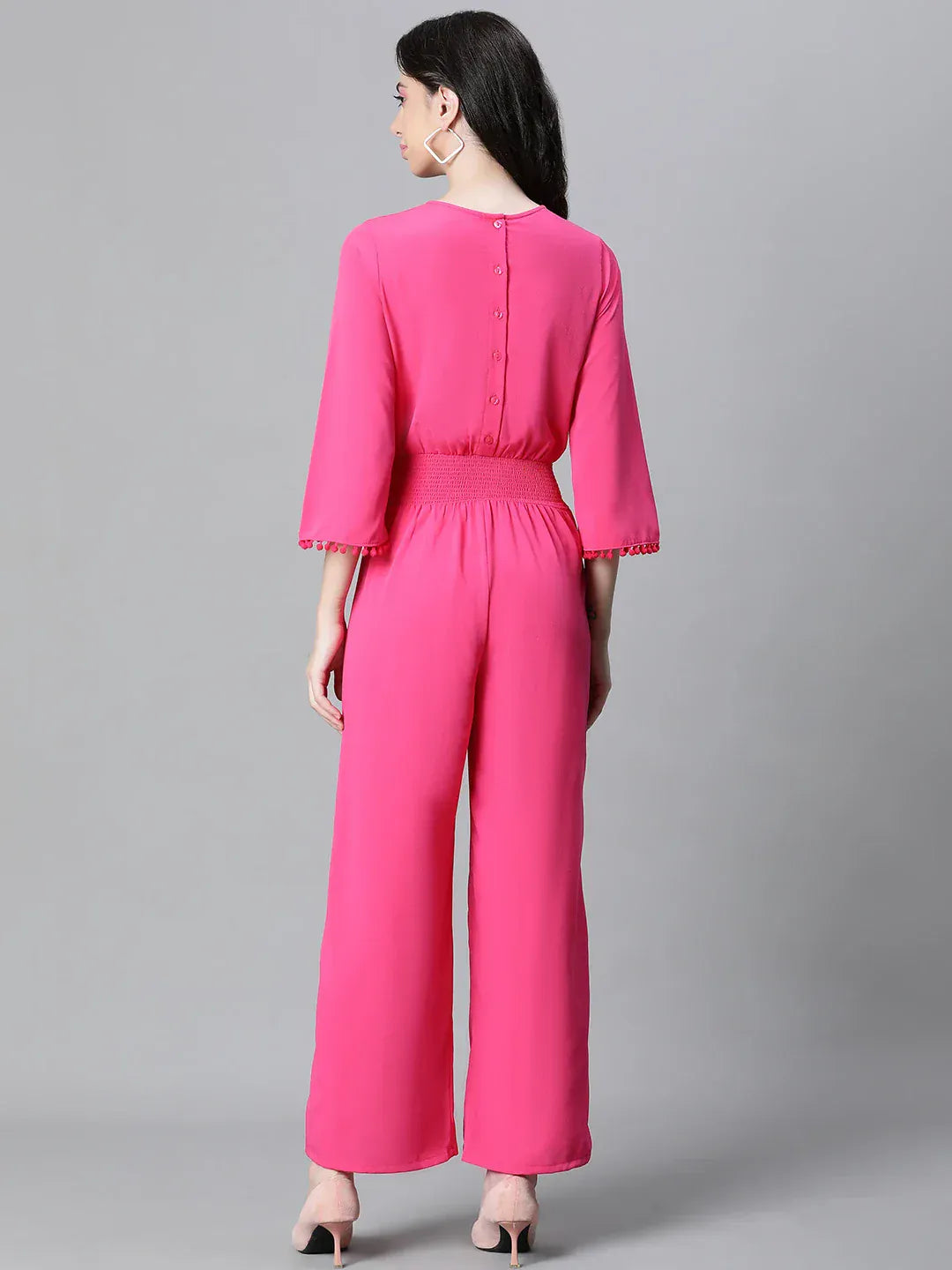 Women Fuchsia Playsuit