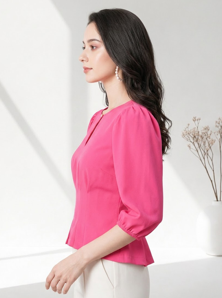 Women's Fuchsia Top
