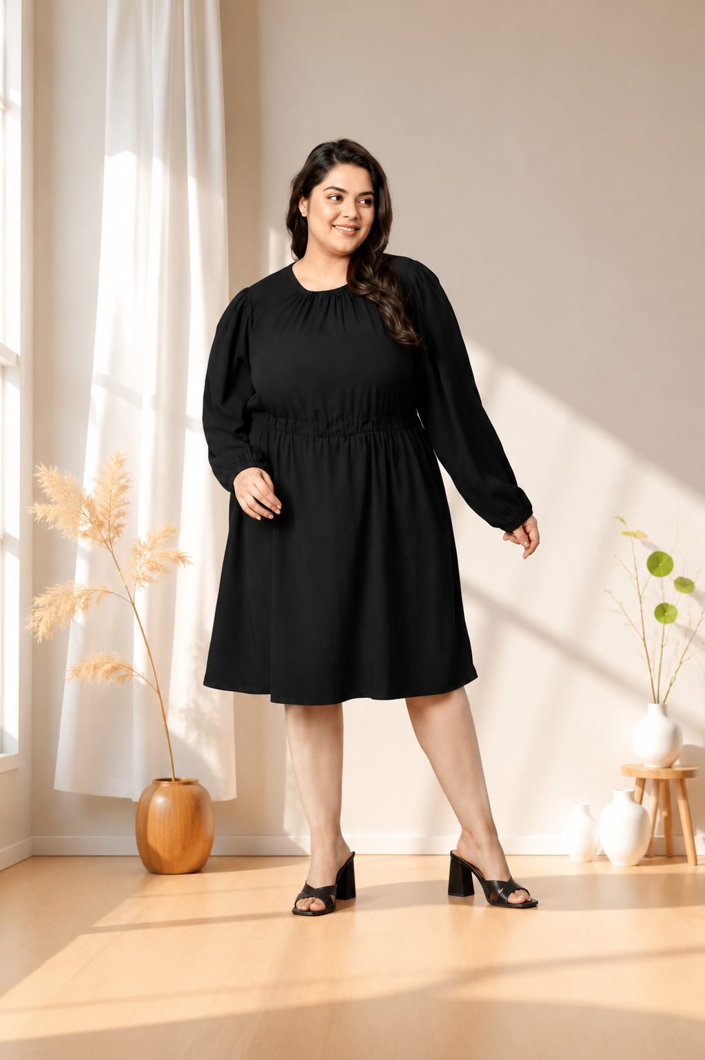 Plus Size Black Dress