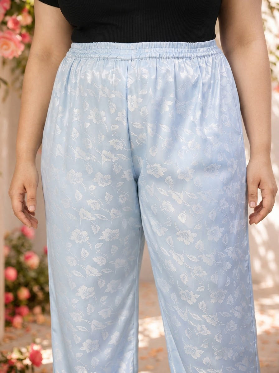 Plus Size Blue Nightwear Pajama