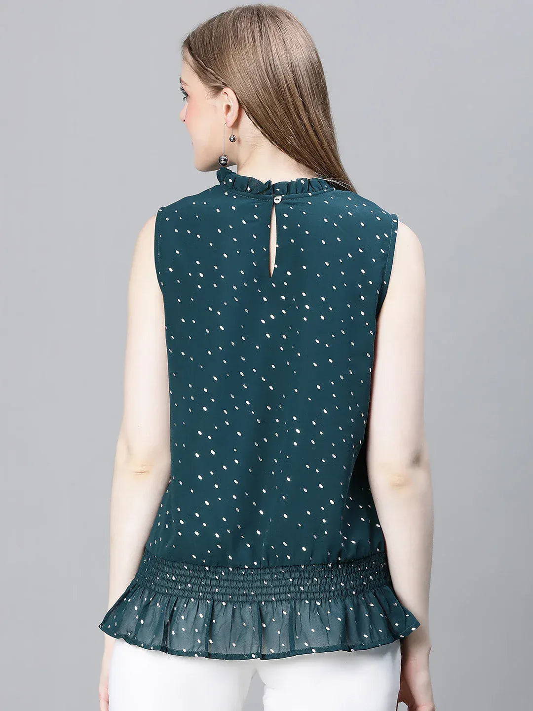 Women Green Top
