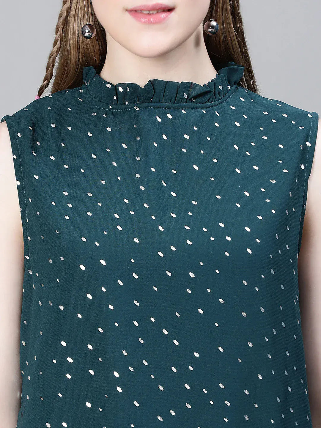 Women Green Top