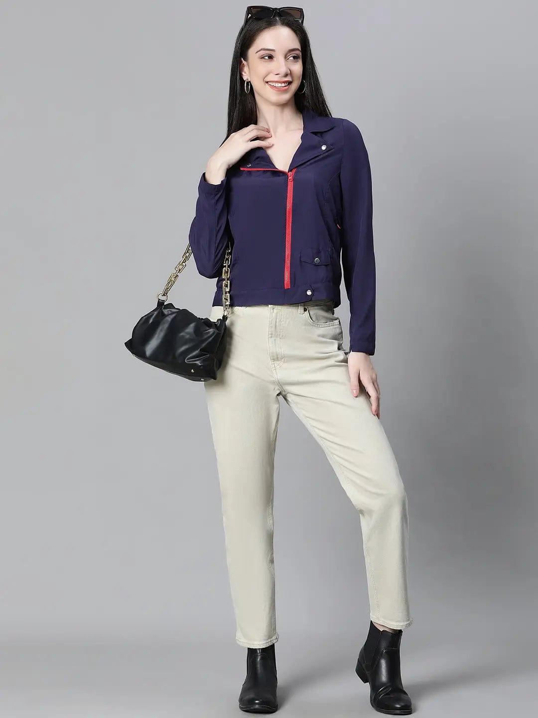 Women's Navy Blue Jacket