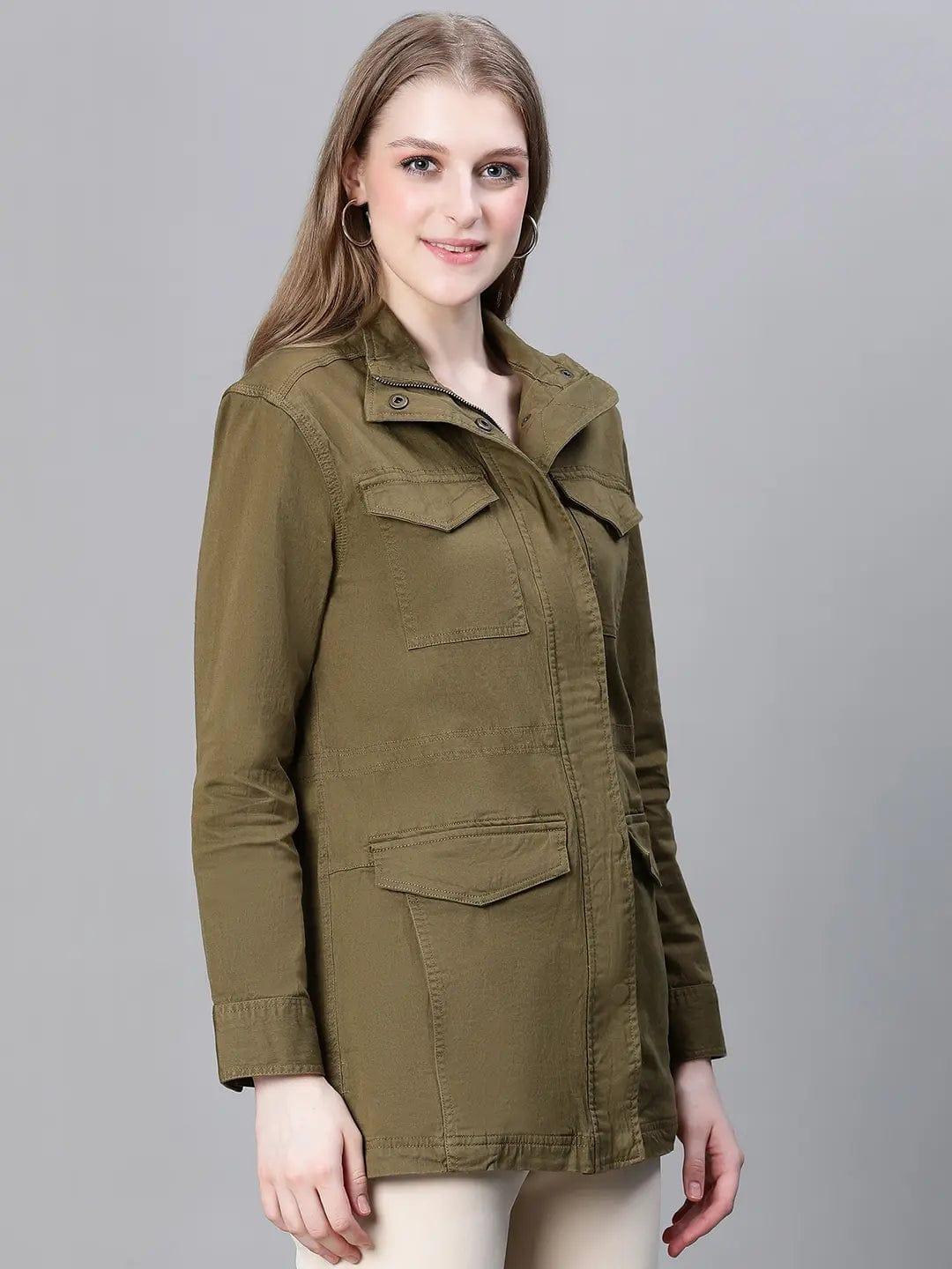 Khaki Cotton Jacket