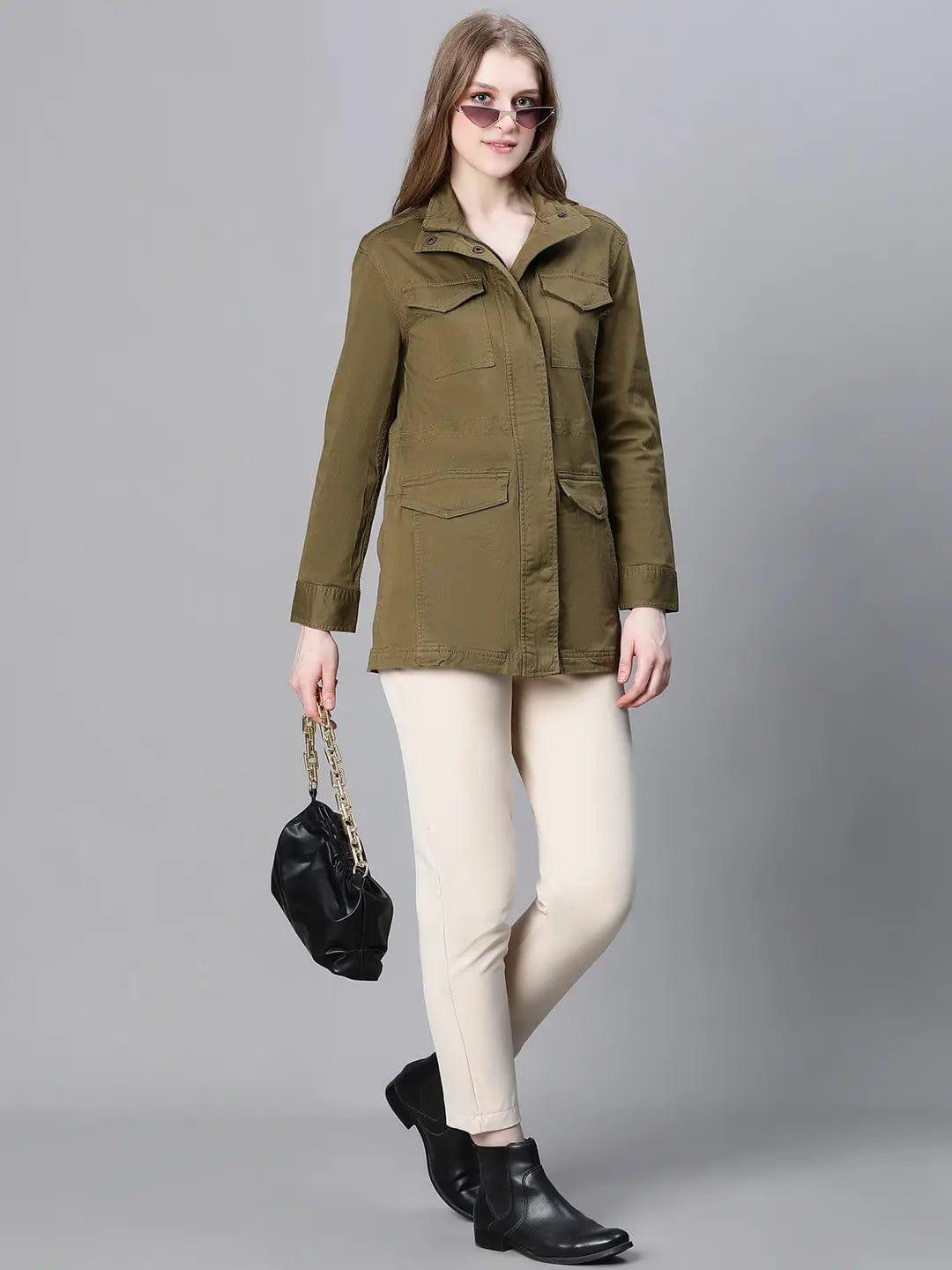 Khaki Cotton Jacket