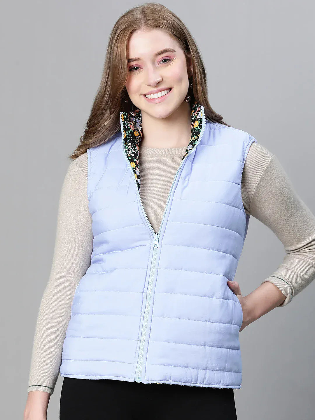 sorcerous-multicolor-floral-print-zip-lined-sleevless-women-reversible-jacket