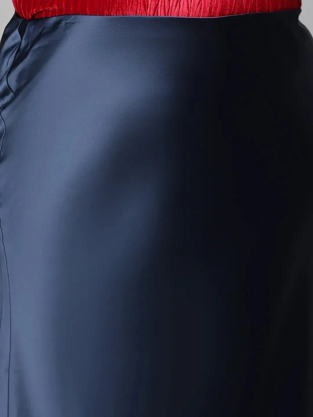 navy-blue-elasticated-plus-size-women-long-satin-skirt