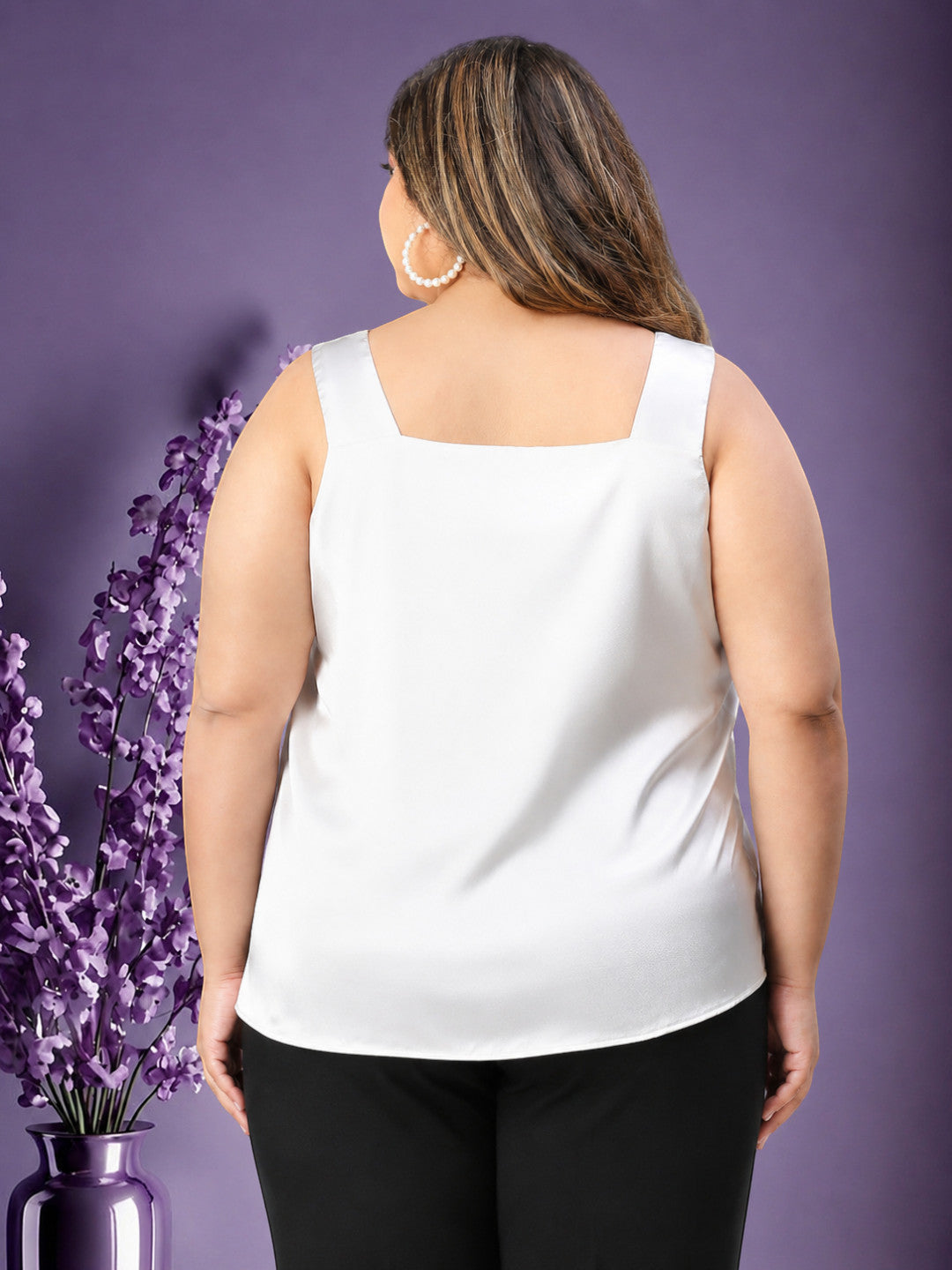 Plus Size Grey Top