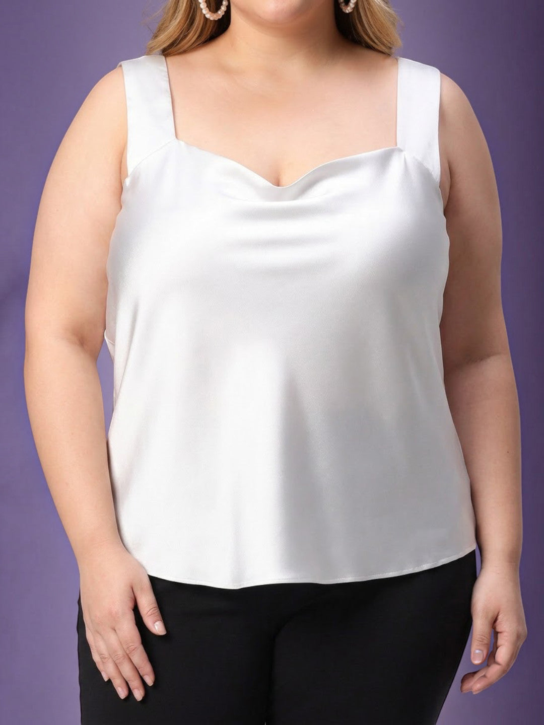 Plus Size Grey Top