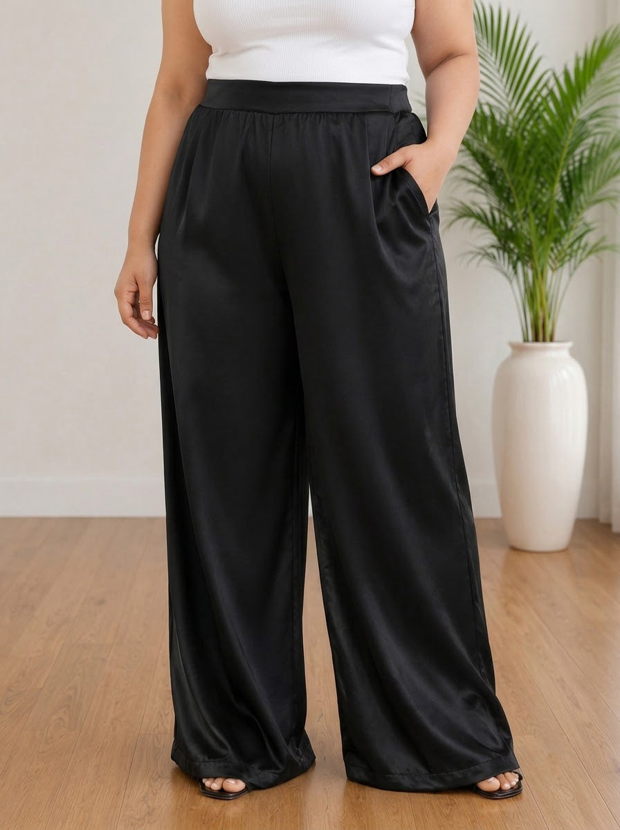Plus Size Black Pant