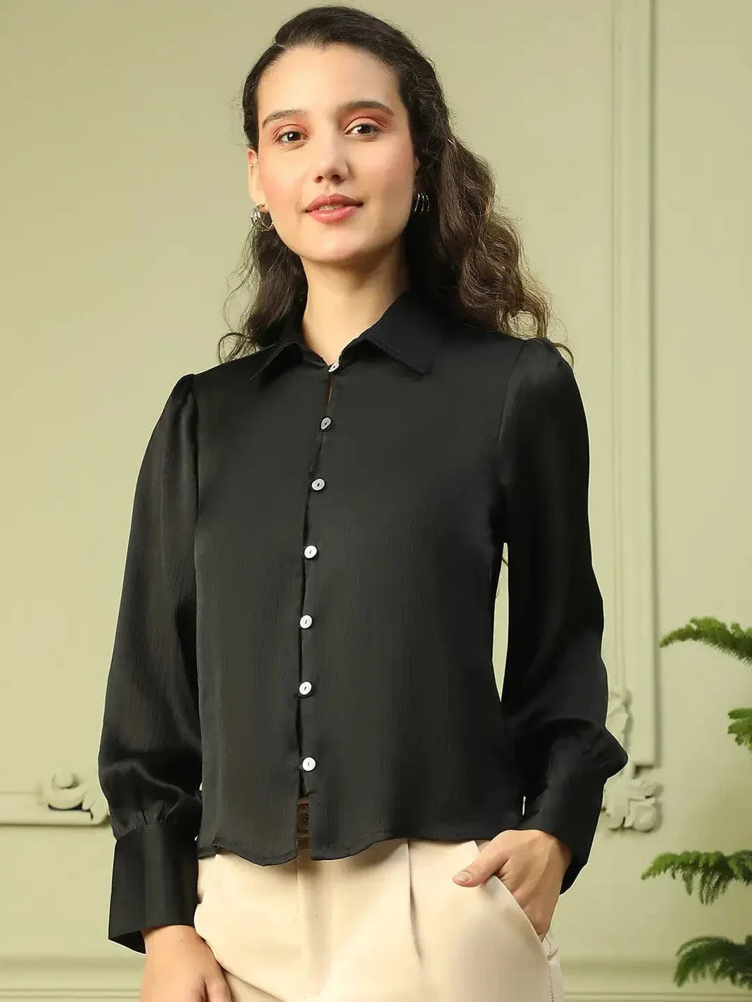 Women Black Shirt