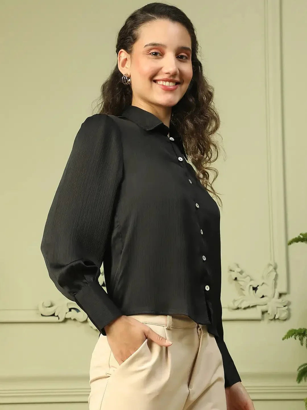 Women Black Shirt