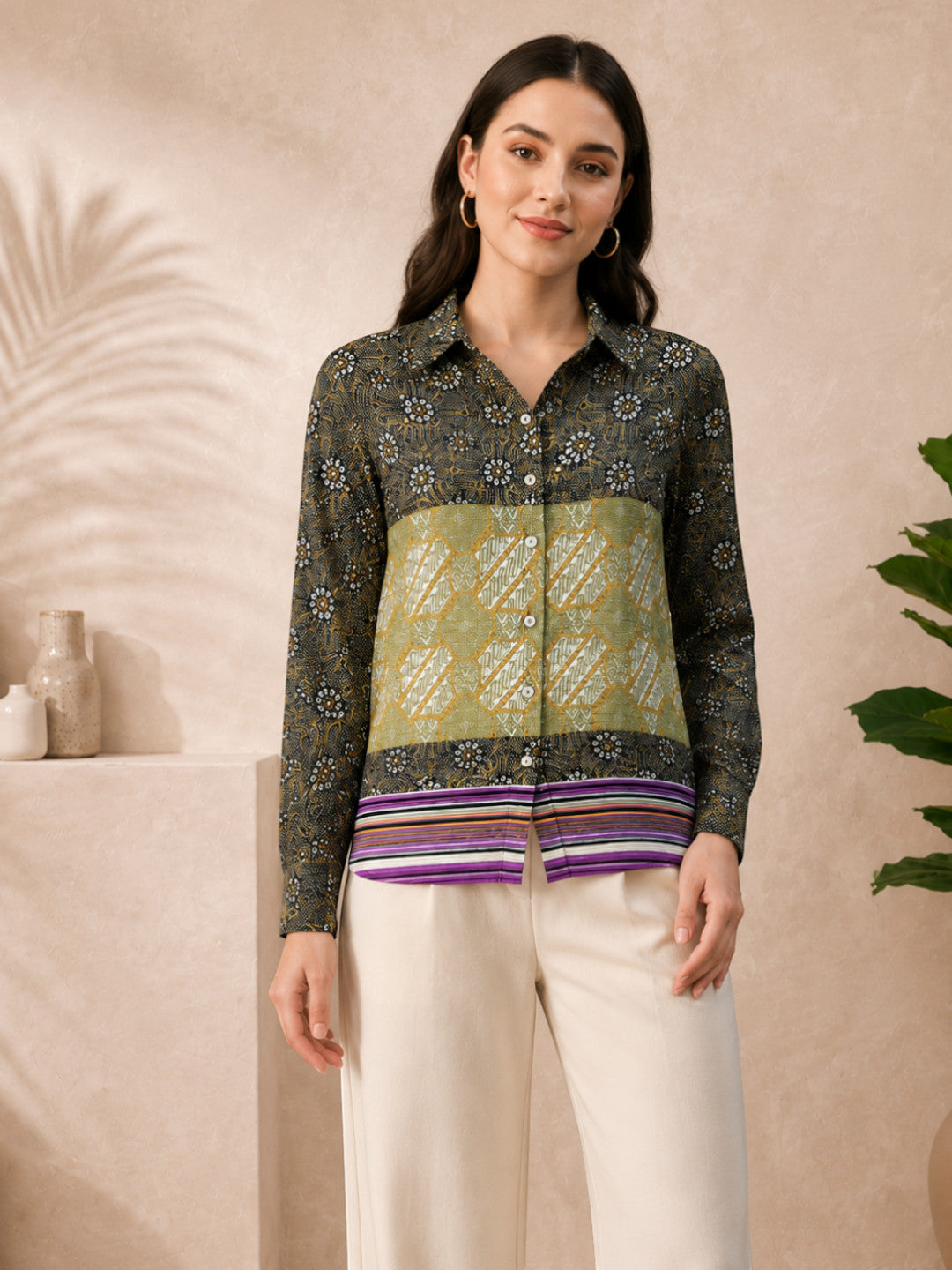 Multicolor Printed Shirt
