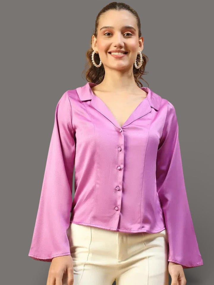 Women Purple Shirt
