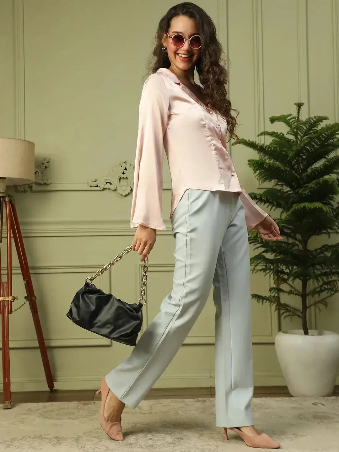 Women Pink Shirt
