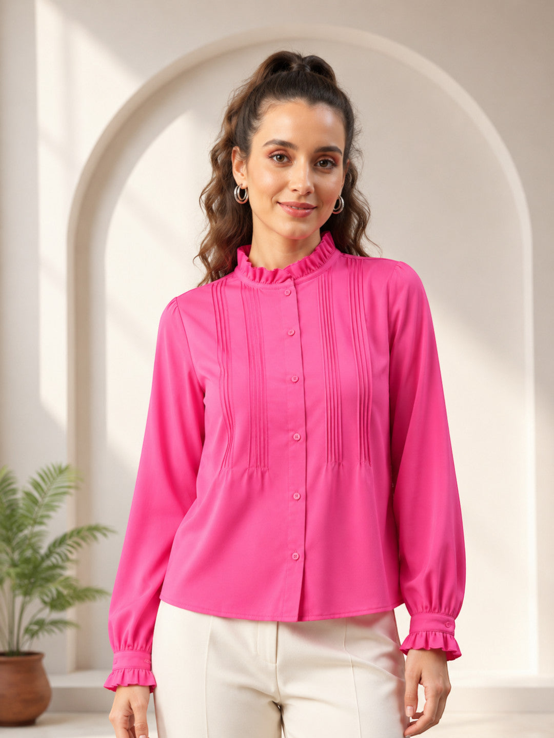 Women Pink Shirt