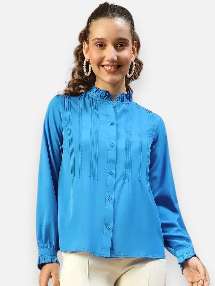 Women Blue Shirt