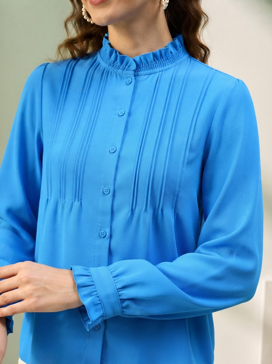 Women Blue Shirt