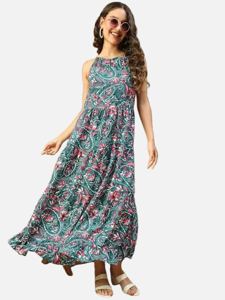 Multicolor Floral Dress