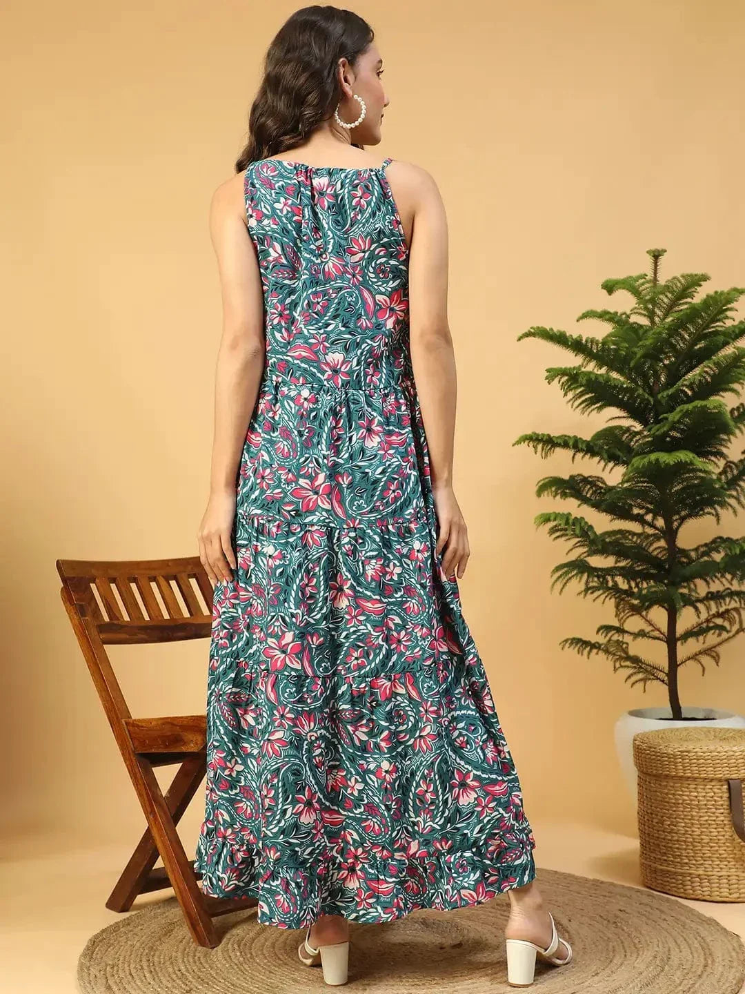 Multicolor Floral Dress