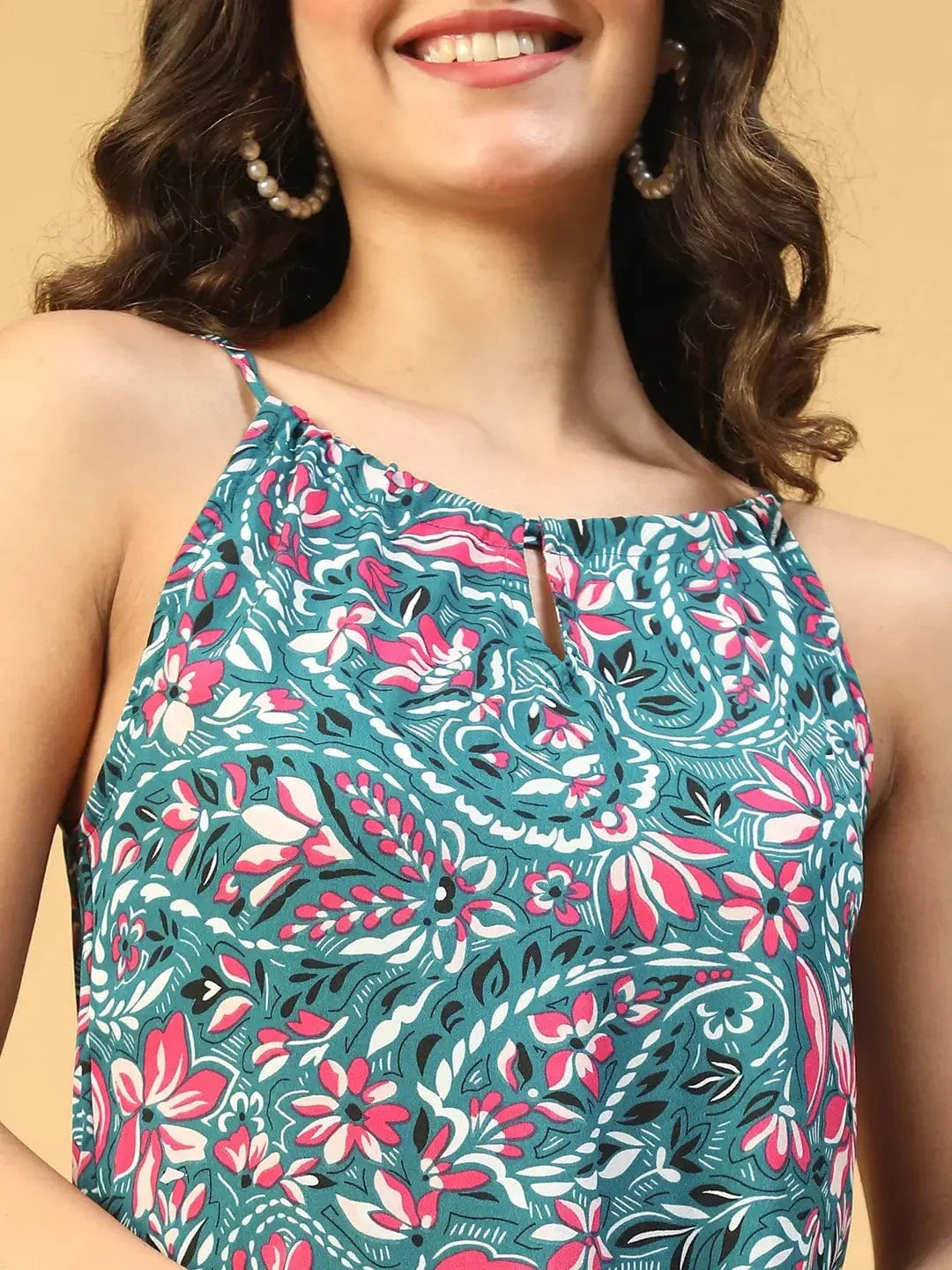 Multicolor Floral Dress