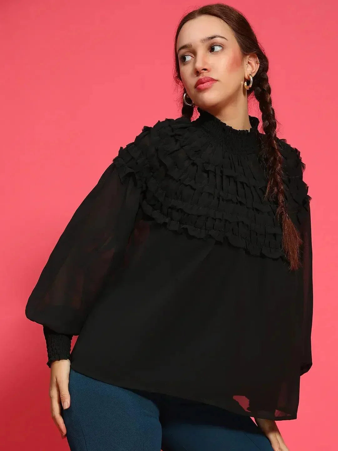 Women Black Top
