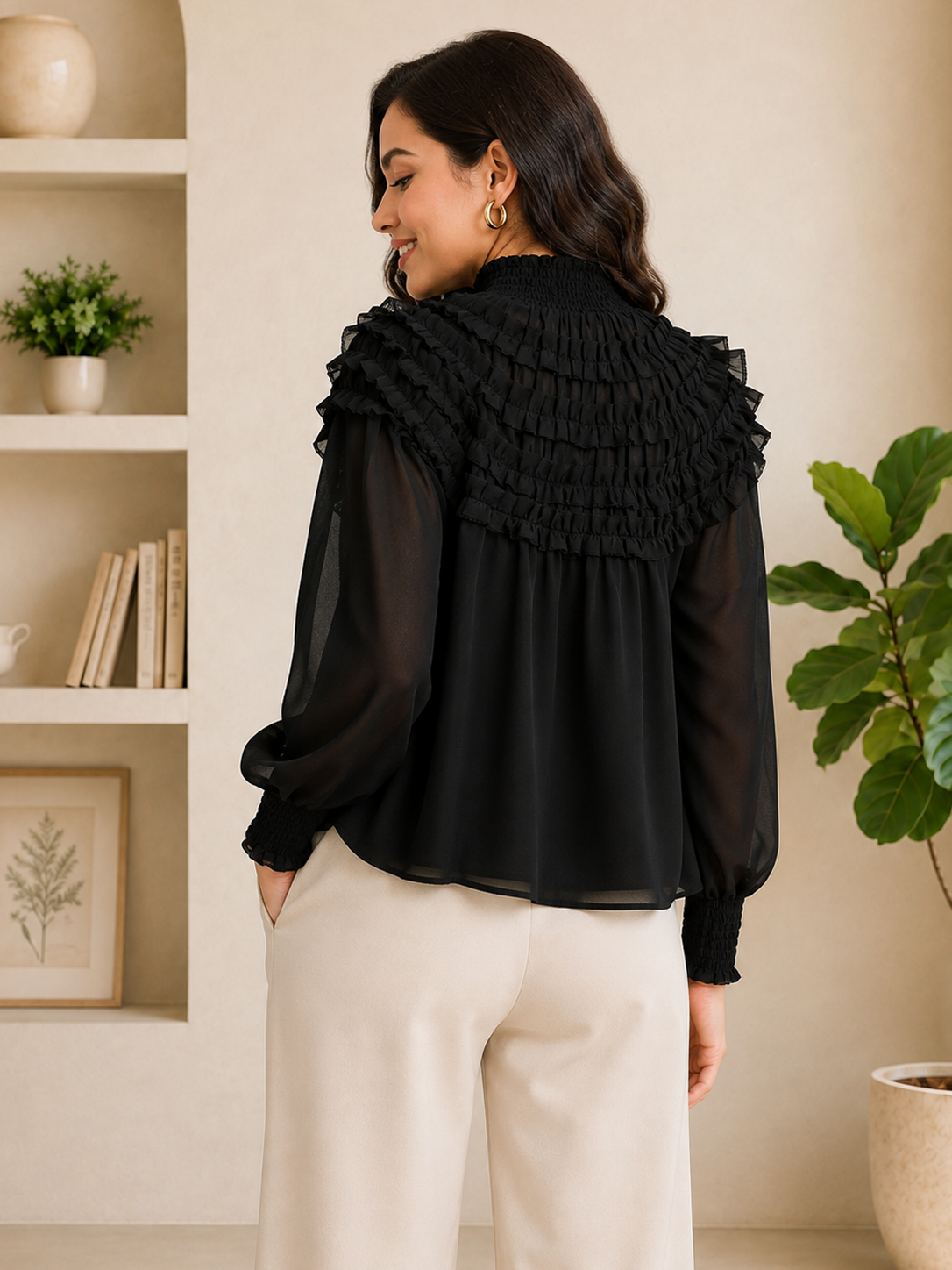 Women Black Top