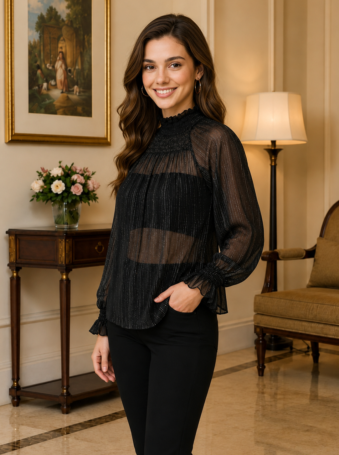 Women Black Top