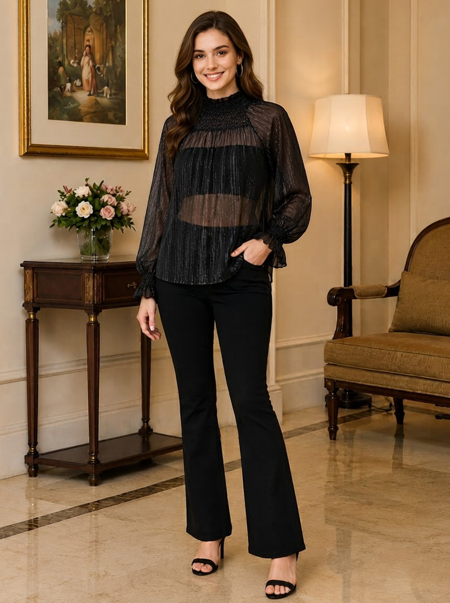 Women Black Top