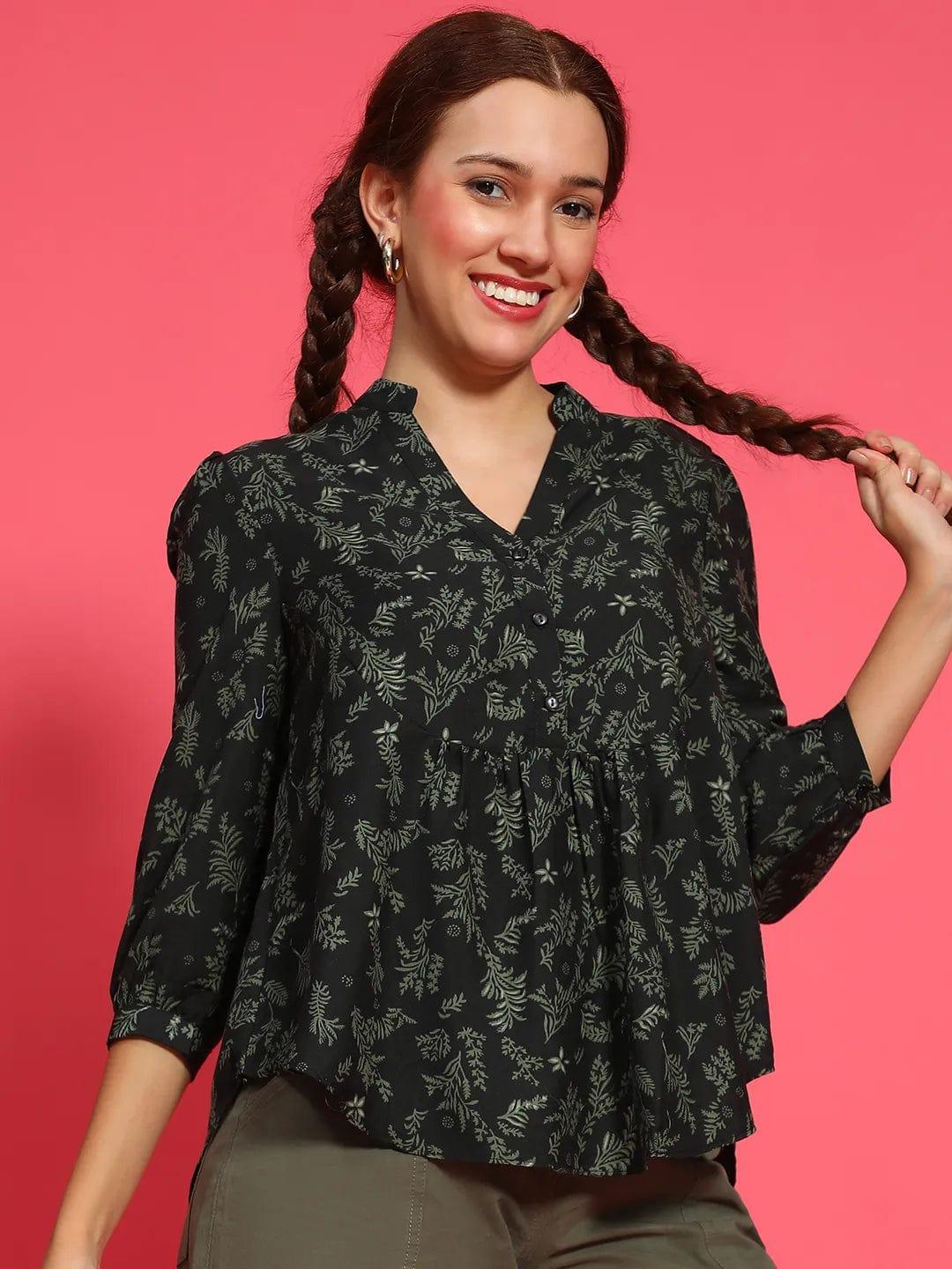 grandiose-green-floral-print-women-casual-top