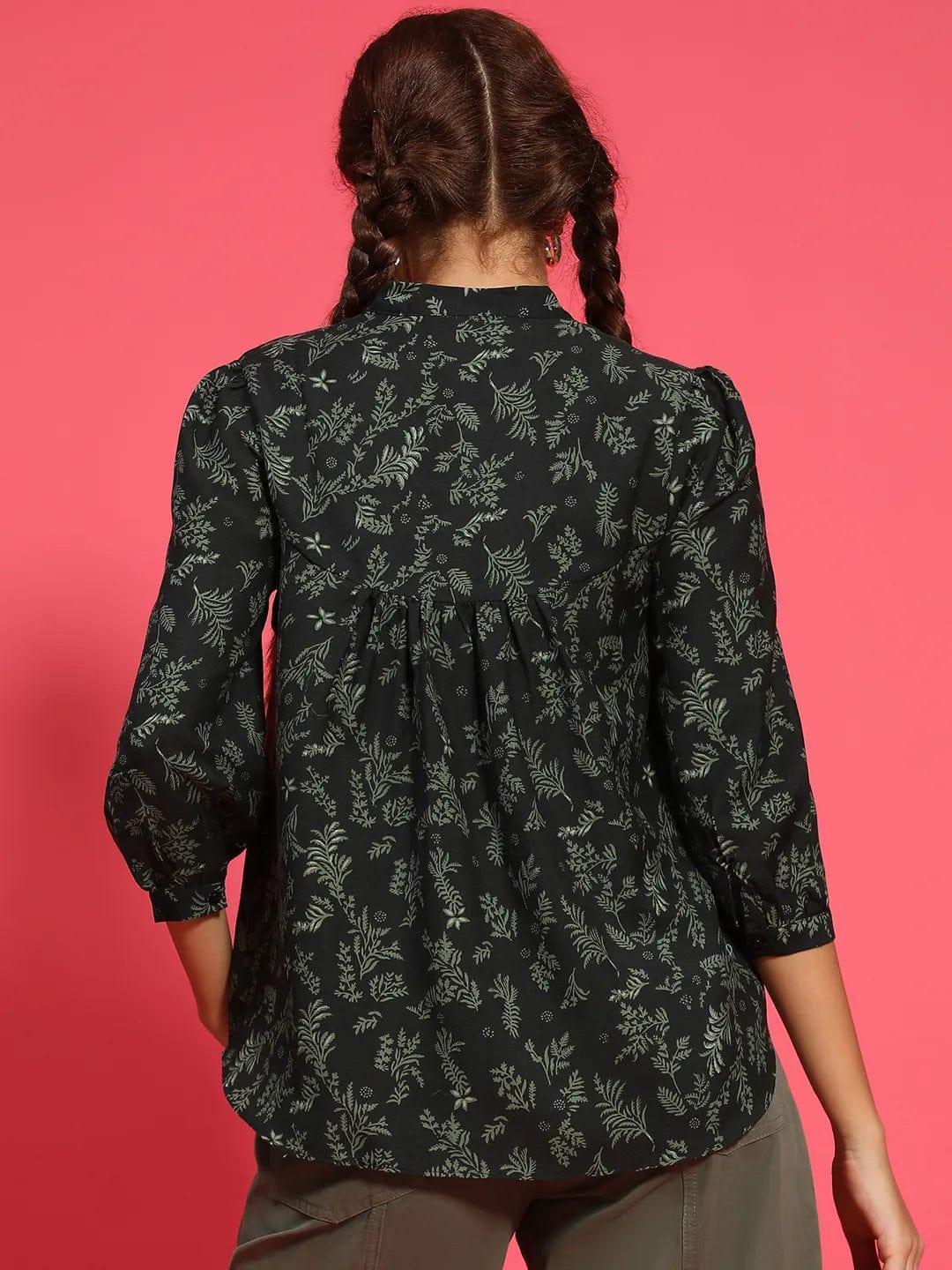 grandiose-green-floral-print-women-casual-top