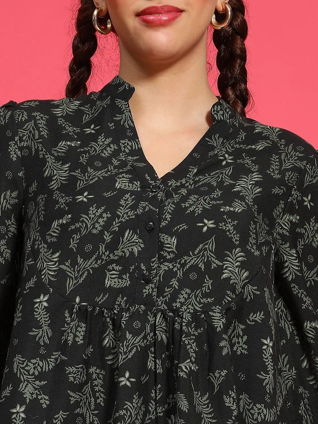 grandiose-green-floral-print-women-casual-top