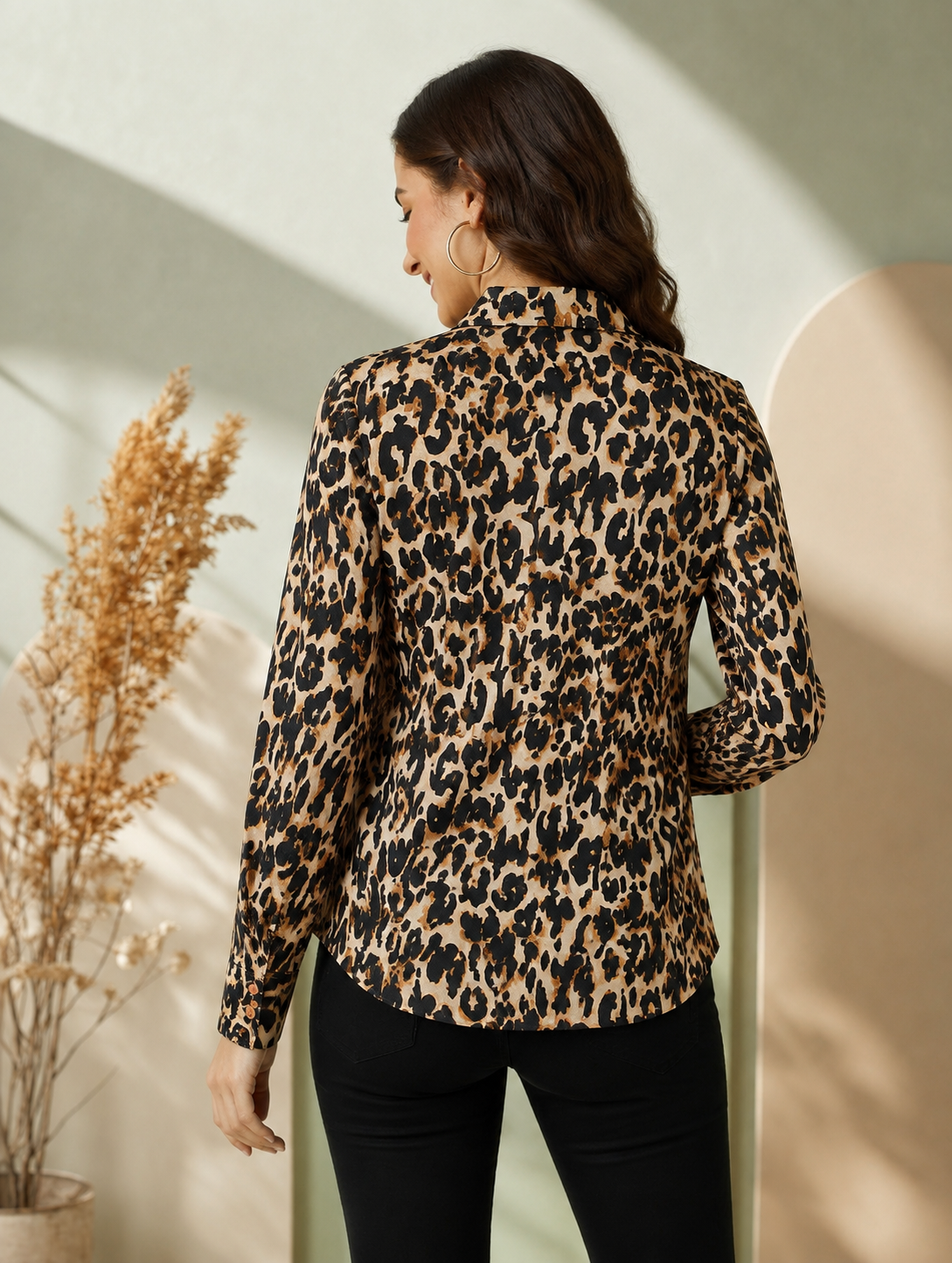 Multicolor Animal Print Shirt