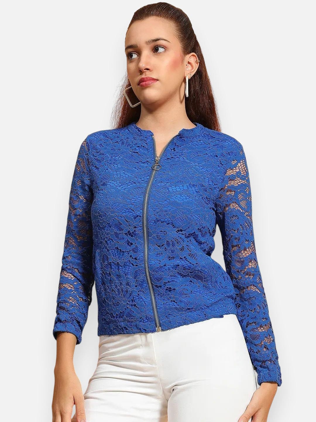 Women Blue Jacket