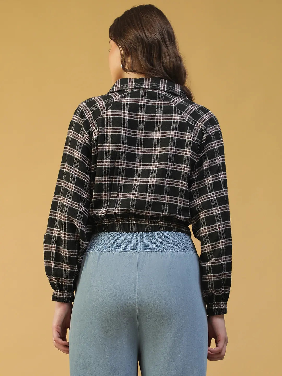 Multicolor Check Cotton Shirt