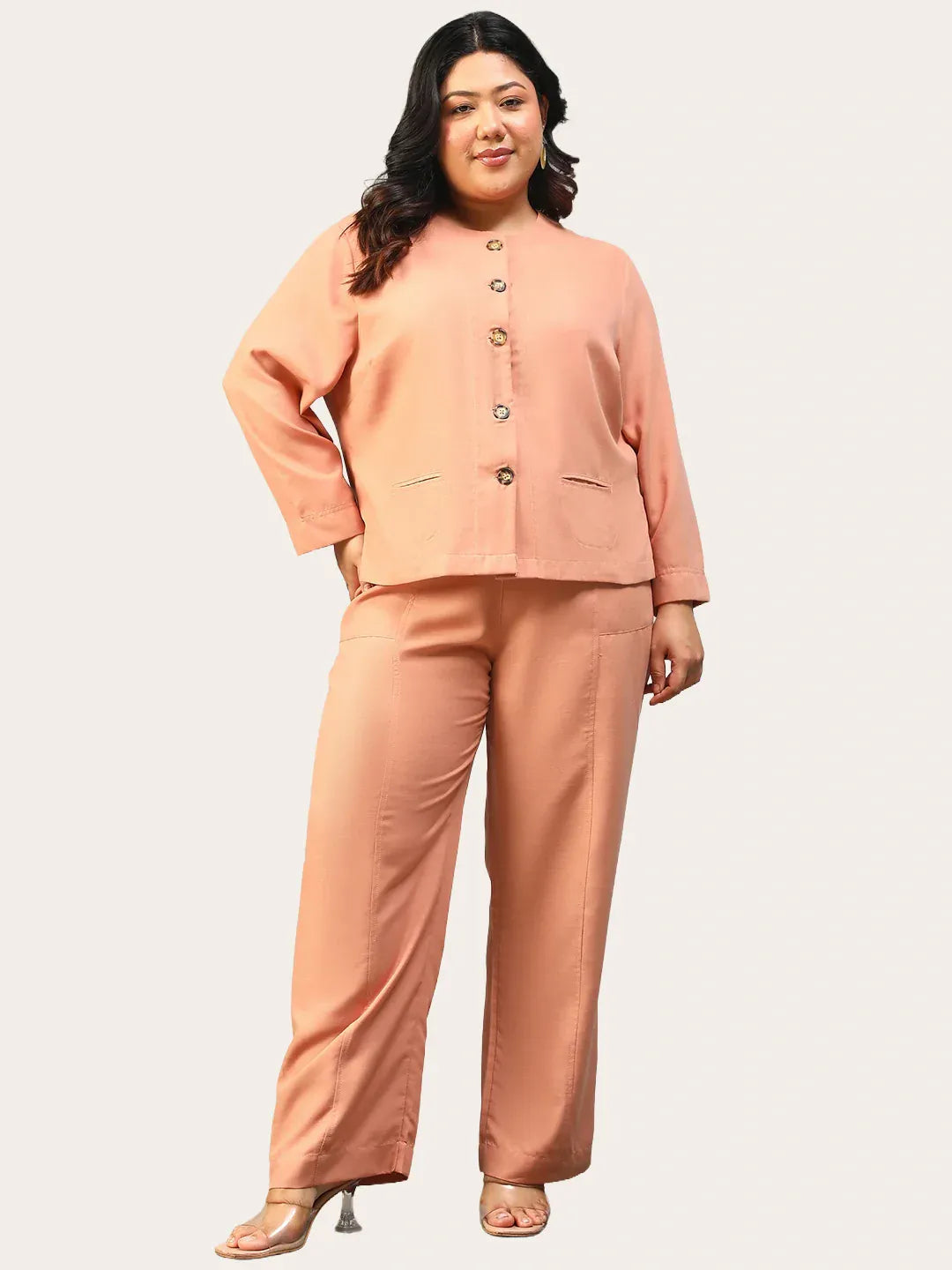plus-size-women-co-ord-peach