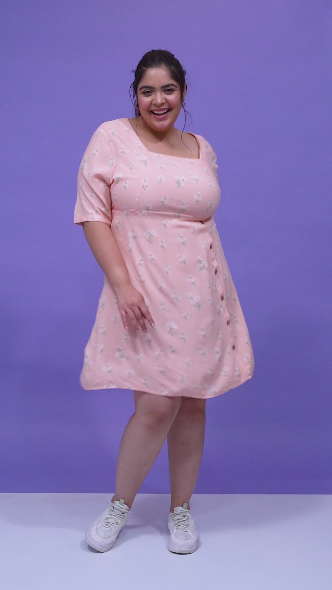 Plus Size Pink Dress