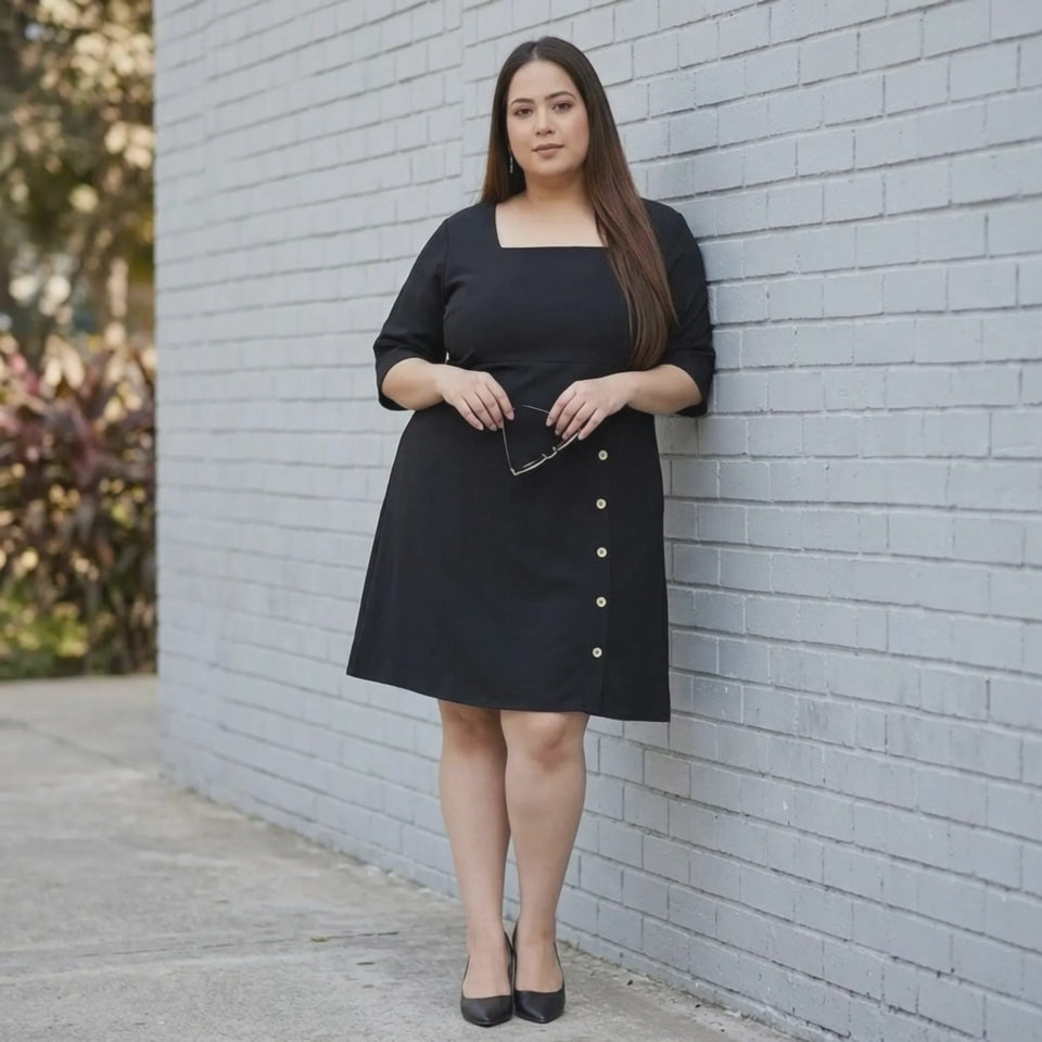 Plus Size Black Dress